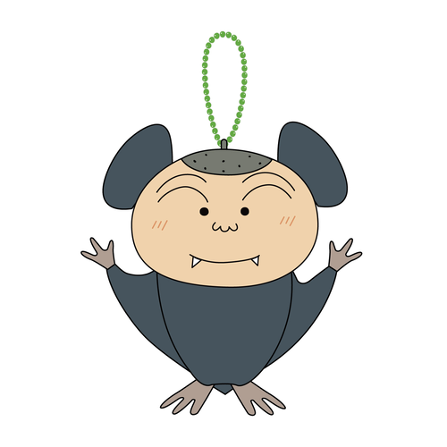 クレヨンしんちゃん ぬいぐるみマスコット コウモリマサオくん